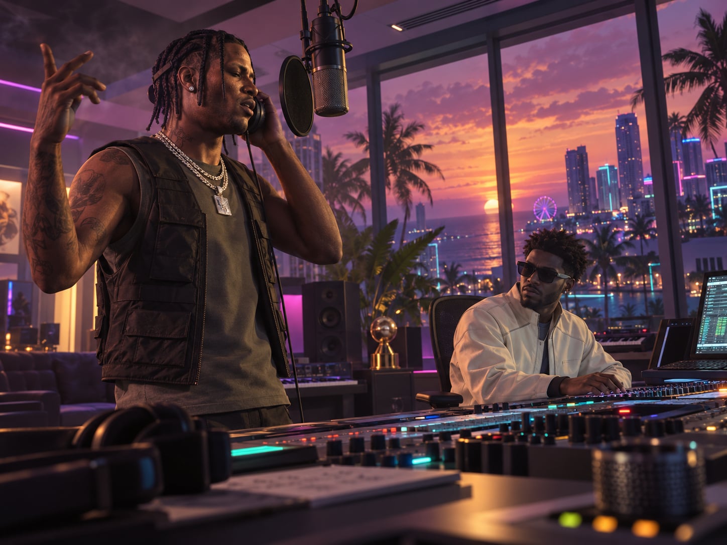 《GTA 6》音樂陣容太狂！Travis Scott、Future、Metro Boomin 接連曝光合作線索，Rockstar Games 出大招了！