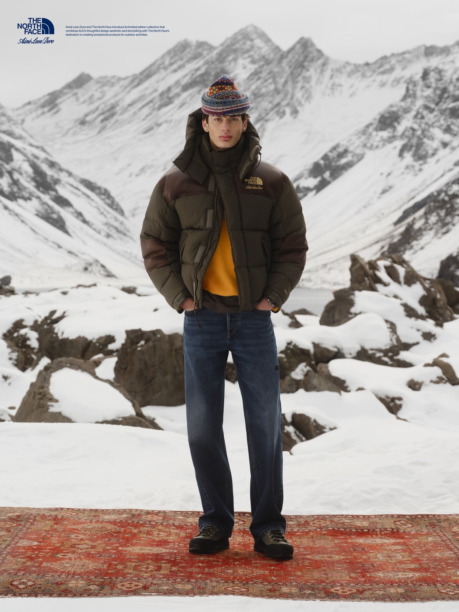 The North Face × Aimé Leon Dore 聯名狂炸!撞色羽絨外套、登山鞋⋯20+款限定單品9月17日開搶!