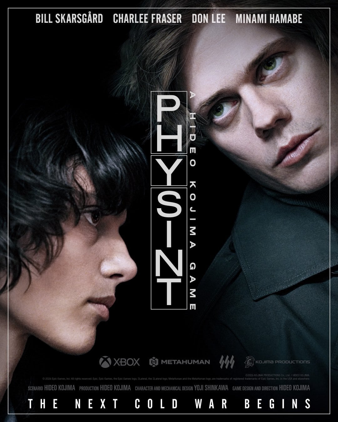 《Physint》曝主角!小島秀夫欽點小丑比爾史柯斯嘉 Bill Skarsgård