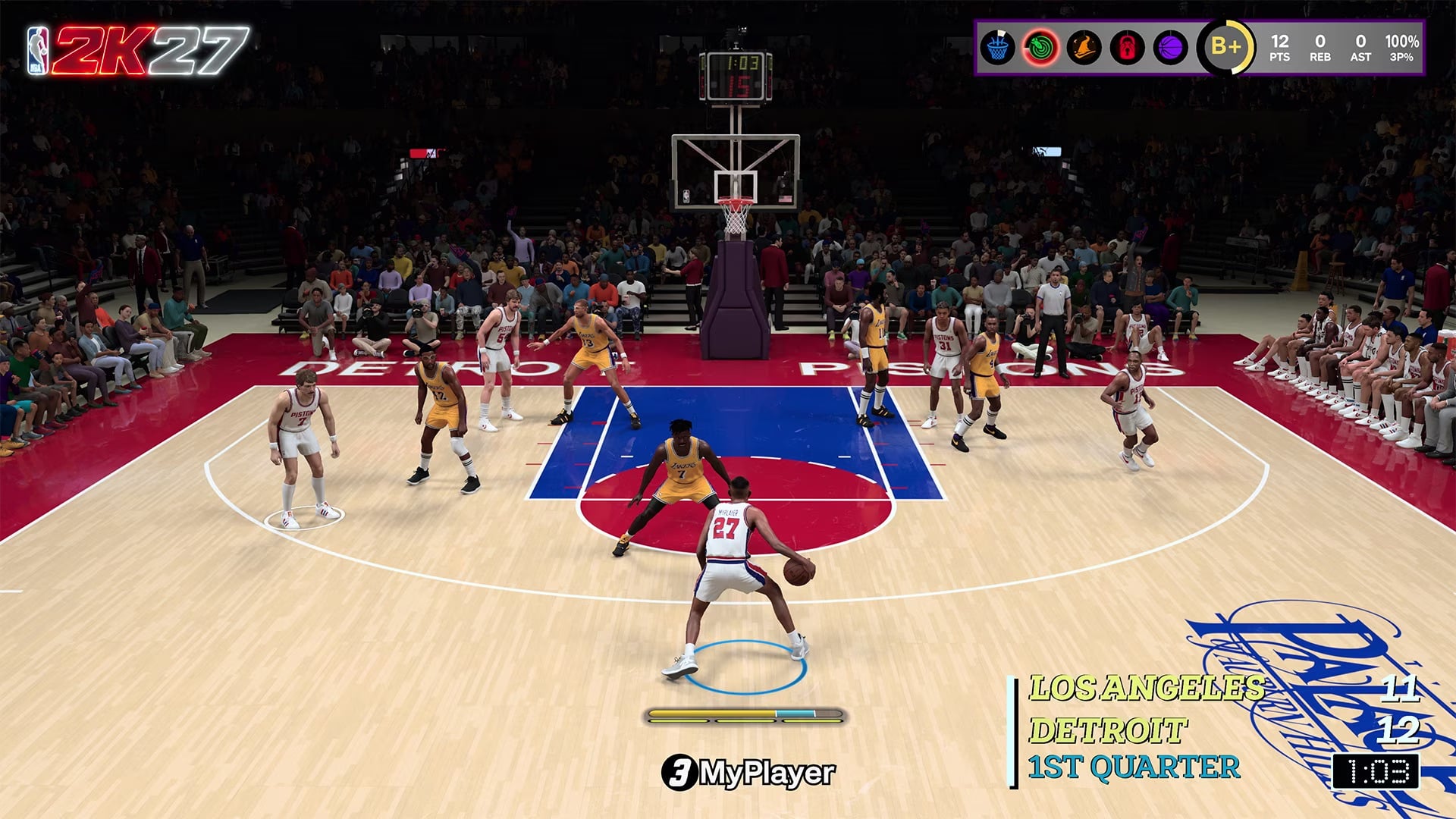 《NBA 2K27》評測:防守、投籃全面翻修,MyCAREER 紀元讓你回到 Kobe、Jordan 時代打球!