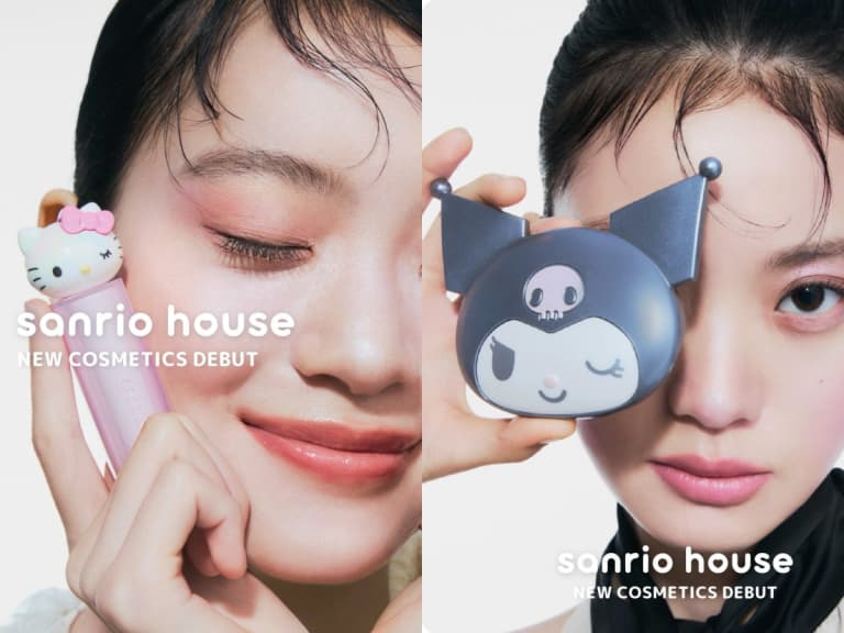 日本三麗鷗推首個美妝線！9月24日開賣，5款角色化妝盤、唇膏超療癒