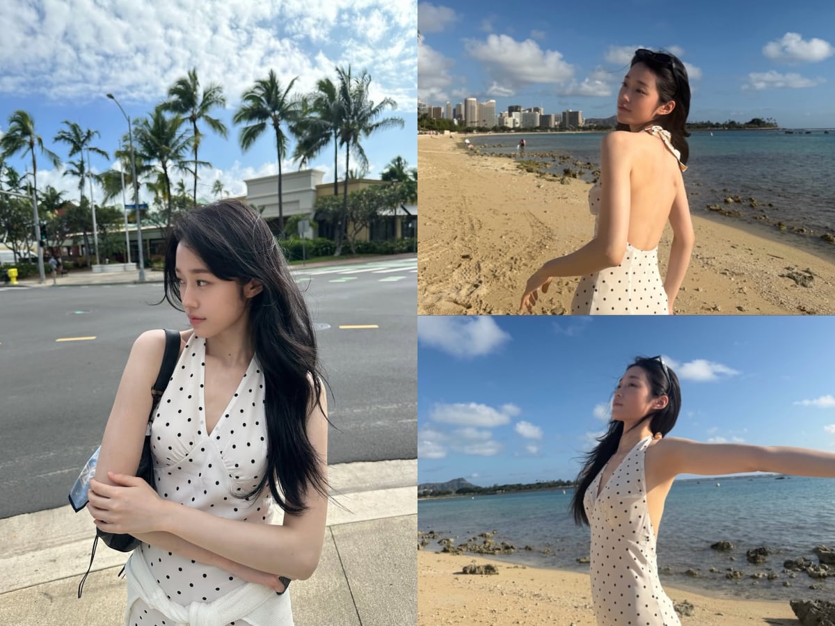 盧允瑞 Roh Yoon-seo 夏威夷曬火辣身材！池珍熙氣炸「沒帶內衣」全場笑翻