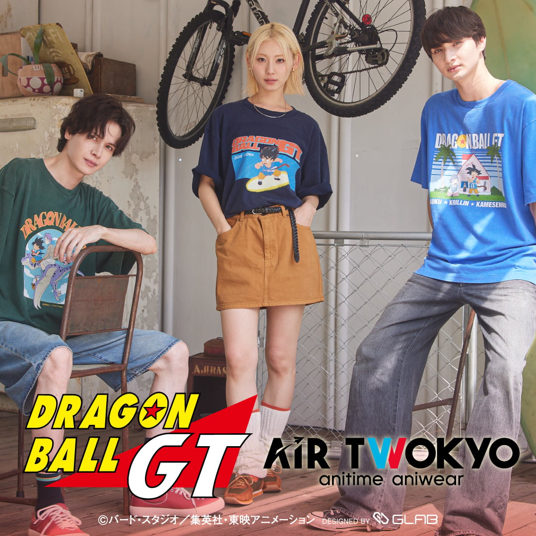 日本AIR TWOKYO聯名《七龍珠GT》服飾周邊!經典名場面插畫化 6款T恤先曝光
