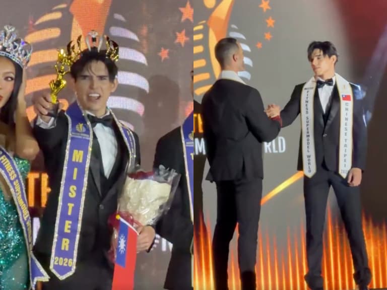Danilo 鄭佚達奪「世界健身超級模特大賽」冠軍！主辦方稱中華台北，他高喊：「Taiwan」爆紅！