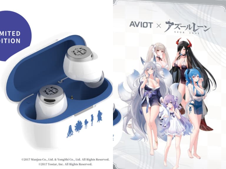 AVIOT ✕ 碧藍航線聯名藍牙耳機第二彈！五位戰艦換睡衣模樣萌翻粉絲