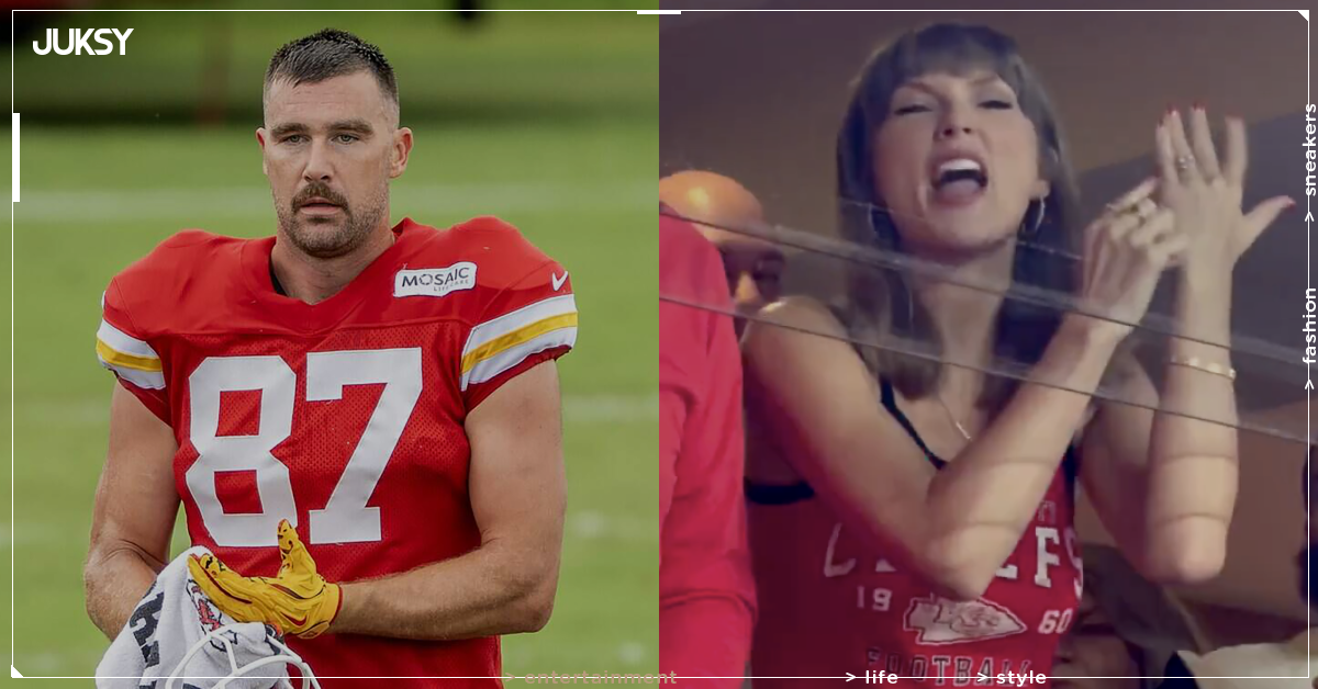 Travis Kelce 狂飆 101 碼創佳績!泰勒絲 Taylor Swift 看台激動喊:「那是我老公!」
