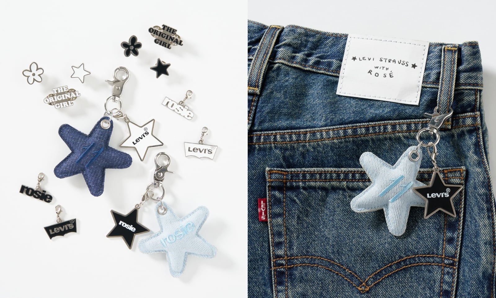 Levi’s® 攜手 ROSÉ 推出限定聯名系列!2 款丹寧套裝、客製化裝飾、價格⋯亮點一次看!