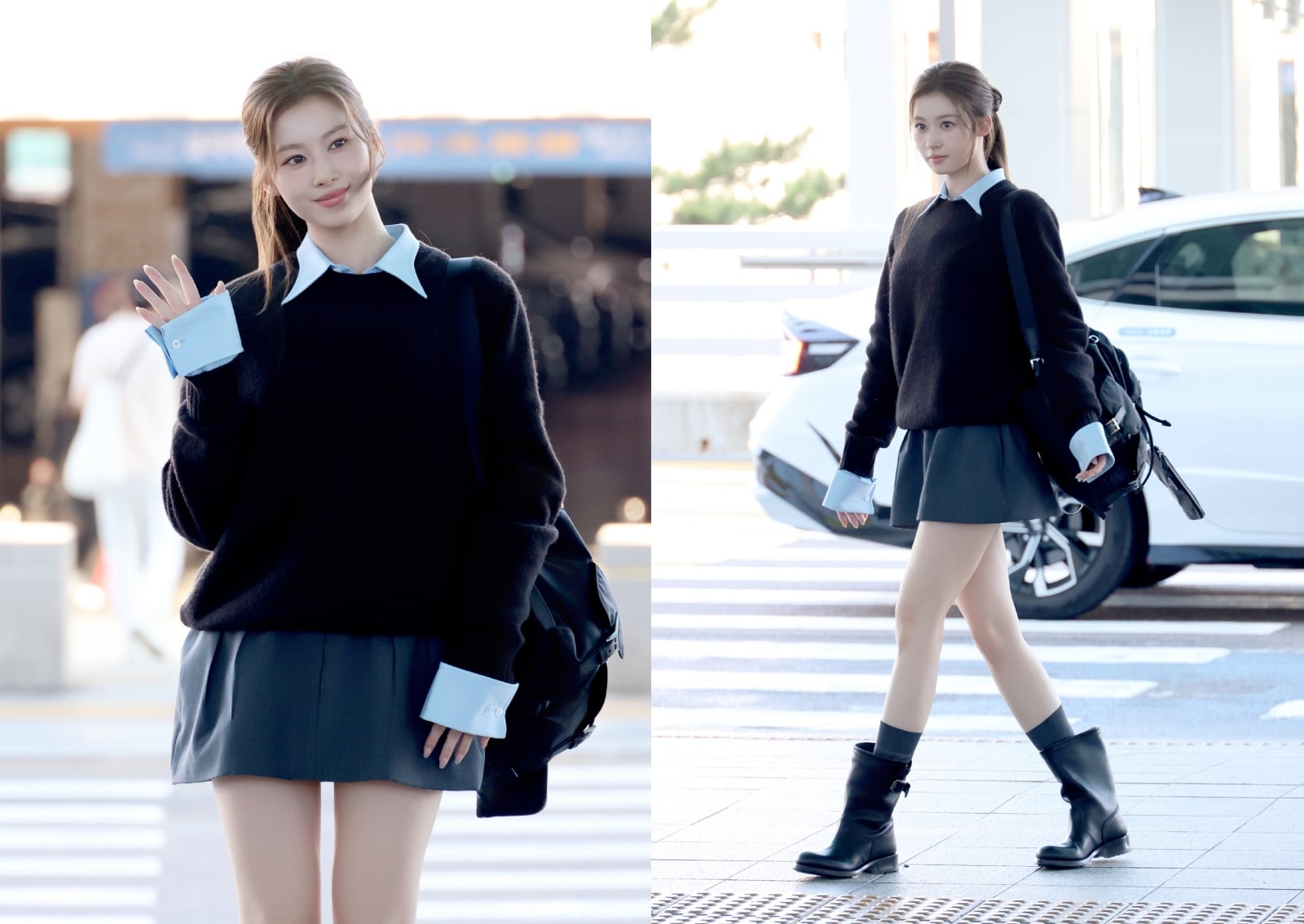 TWICE Sana 身高 164 現身 Prada 米蘭時裝週!連換三套造型引網直呼:「美出新高度!」