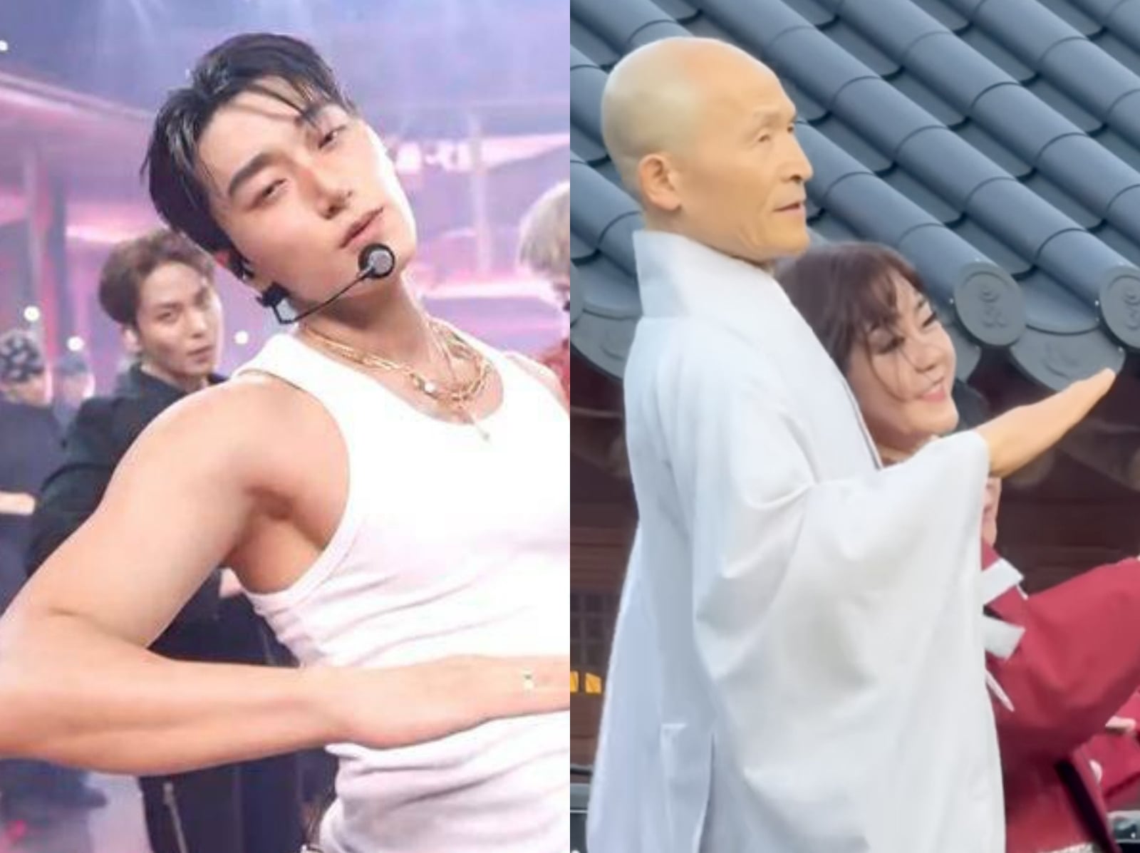 ATEEZ〈BAD〉紅到佛教界！62 歲德山法師挑戰「震胸舞」，網驚呼：這不是 AI 吧？