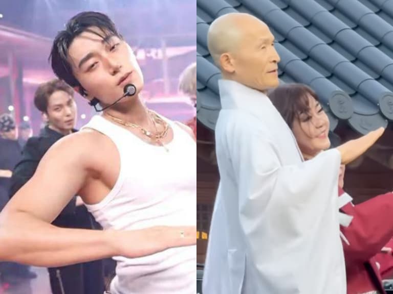 ATEEZ〈BAD〉紅到佛教界！62 歲德山法師挑戰「震胸舞」，網驚呼：這不是 AI 吧？