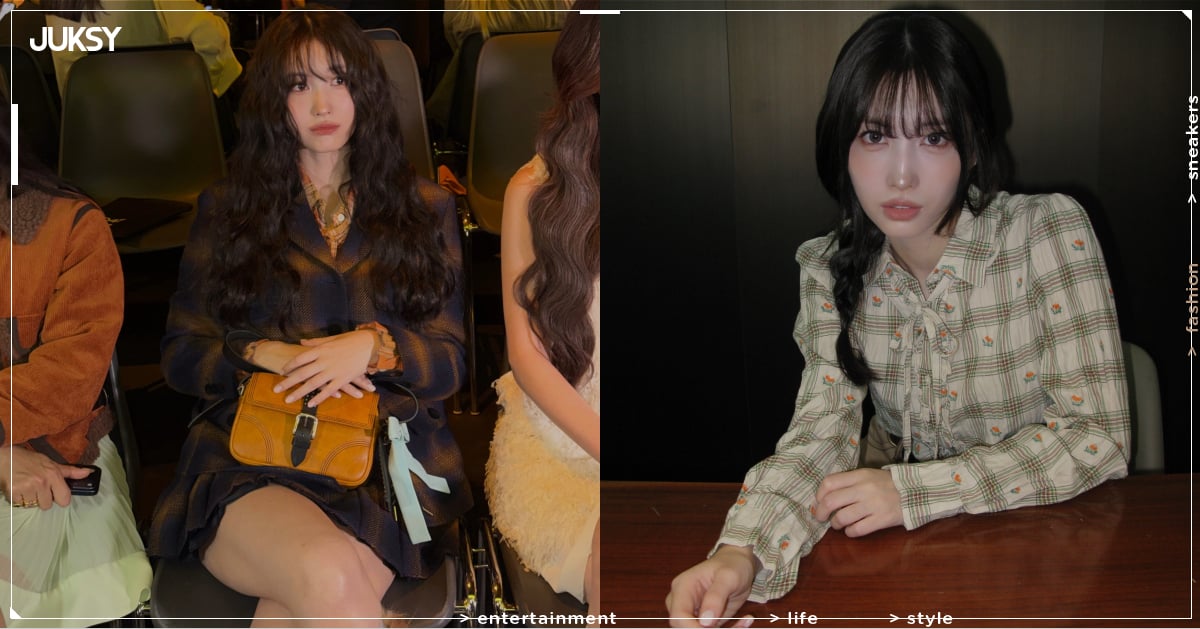 TWICE Momo 身高 163 亮相 Onitsuka Tiger 鬼塚虎米蘭時裝週!難得以復古捲髮造型現身引網盛讚!