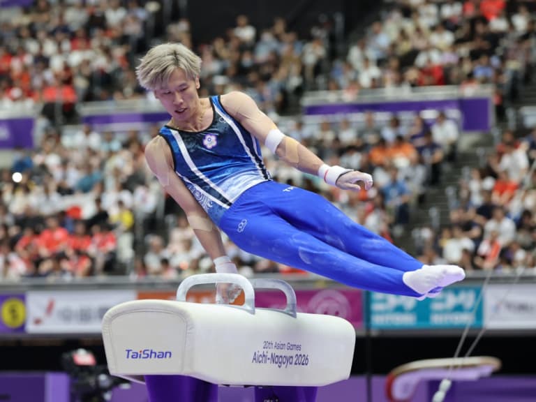 亞運／李智凱三連霸夢碎！14.333分僅排第5、完美落地仍無緣頒獎台！