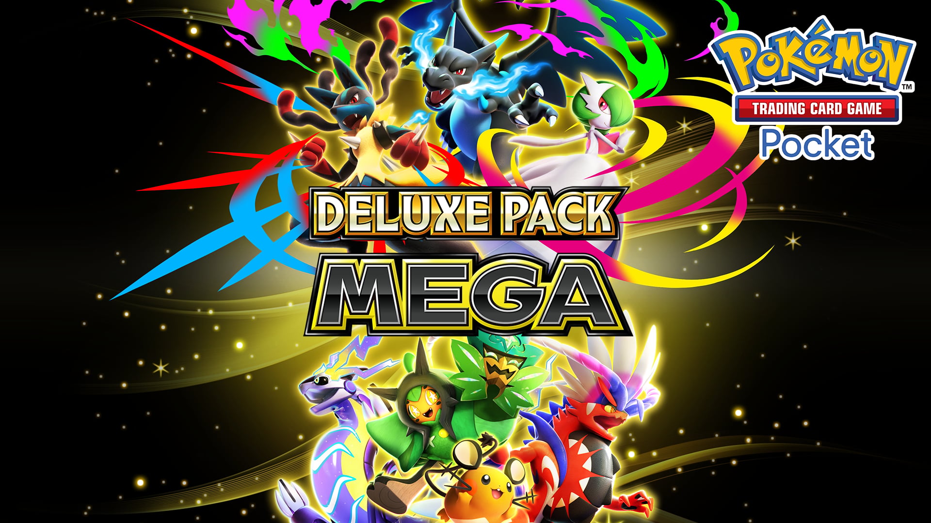寶可夢集換式卡牌 Pocket 新擴充包「高階包 MEGA」9月30日登場!保證封入寶可夢ex卡