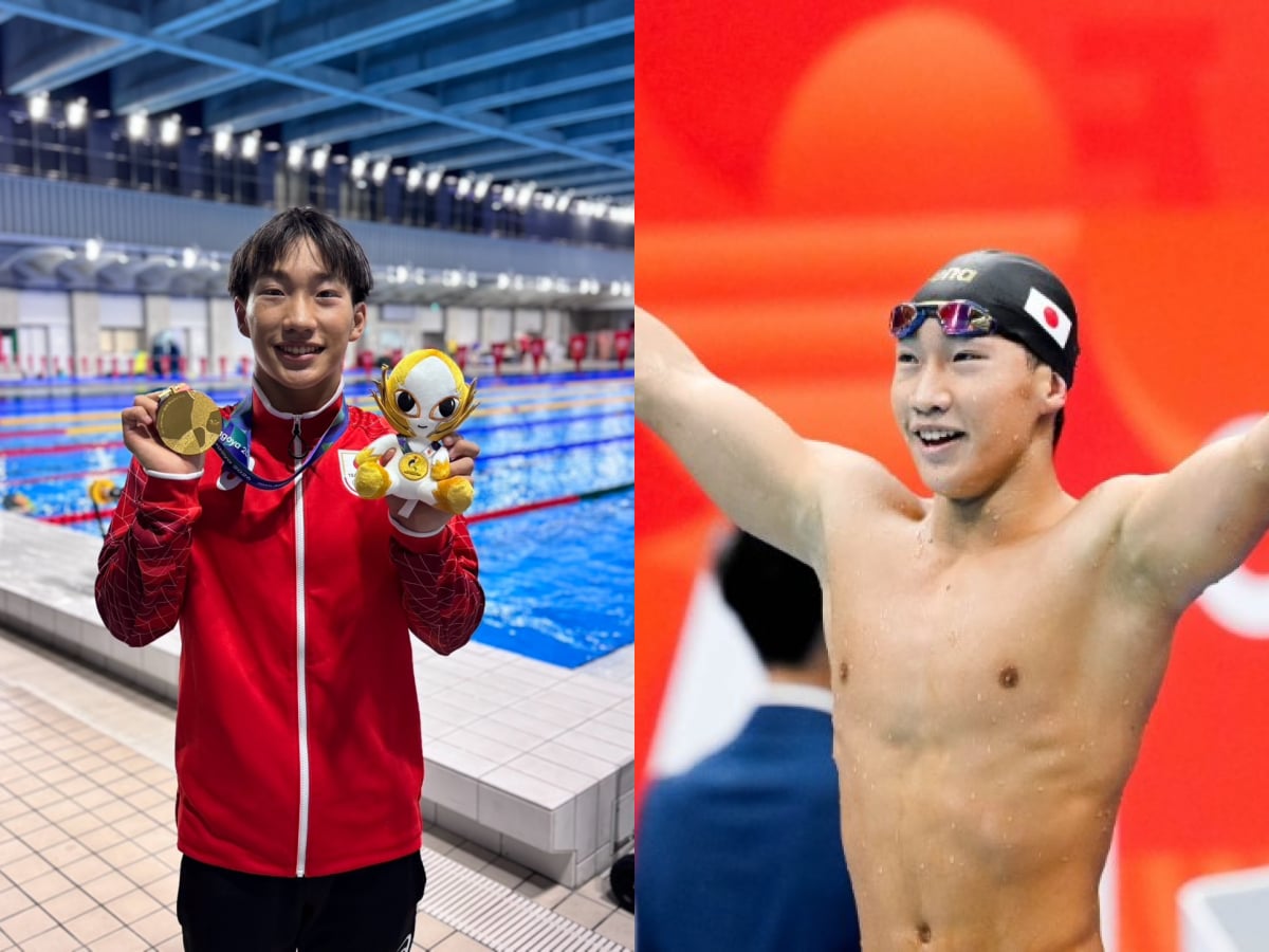 17歲大橋信 Shin Ohashi 游出世界新紀錄！亞運蛙式雙金背後藏加練秘辛