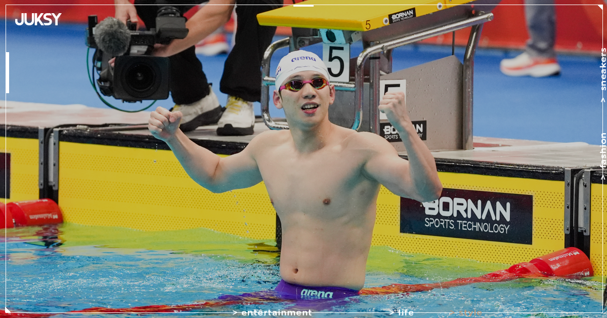 亞運/王冠閎蝶式 200 公尺奪金!1分55秒05飆速、台灣史上首面游泳男子金牌!