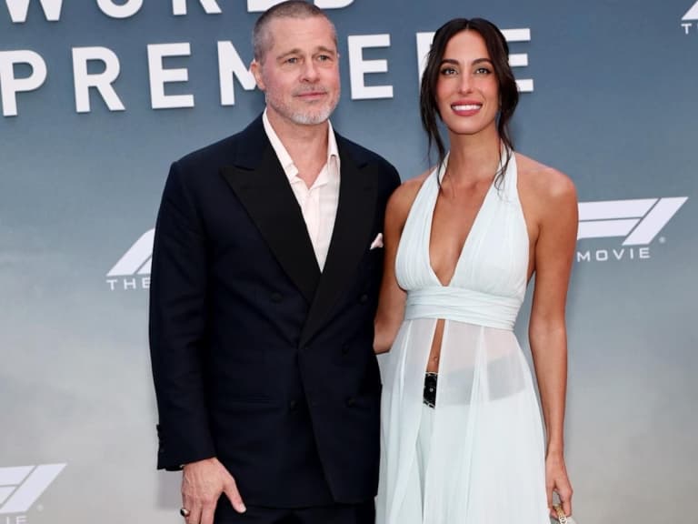 布萊德彼特 Brad Pitt 攜29歲小女友紅毯放閃！新片《野獸之心》幕後告白曝光