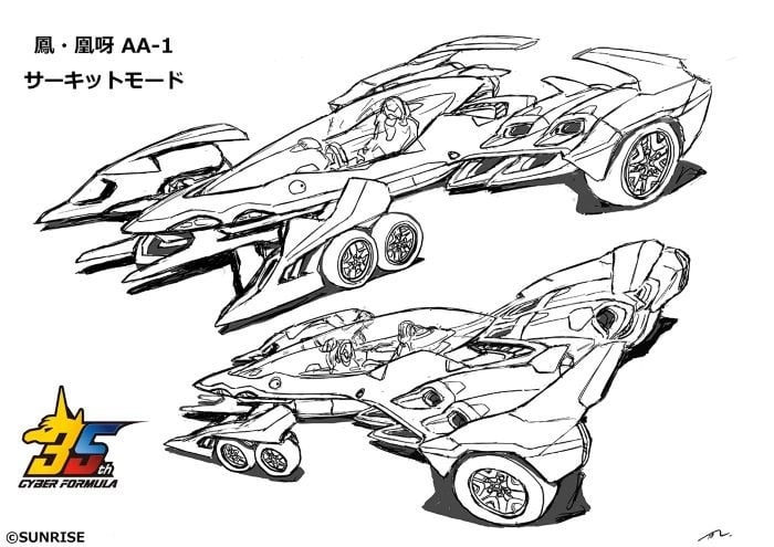 《閃電霹靂車》35 週年新作企劃公開!電視總集篇與新作短篇登場、車輛設定圖同步搶先曝光!