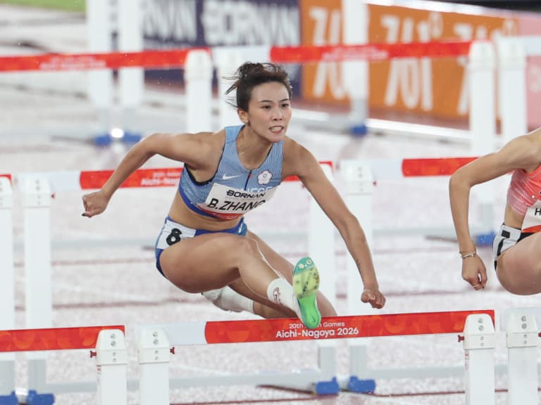 亞運／張博雅 13 秒 17 拿下第四名！惜敗中國名將吳艷妮、金銀牌由日本選手包辦！