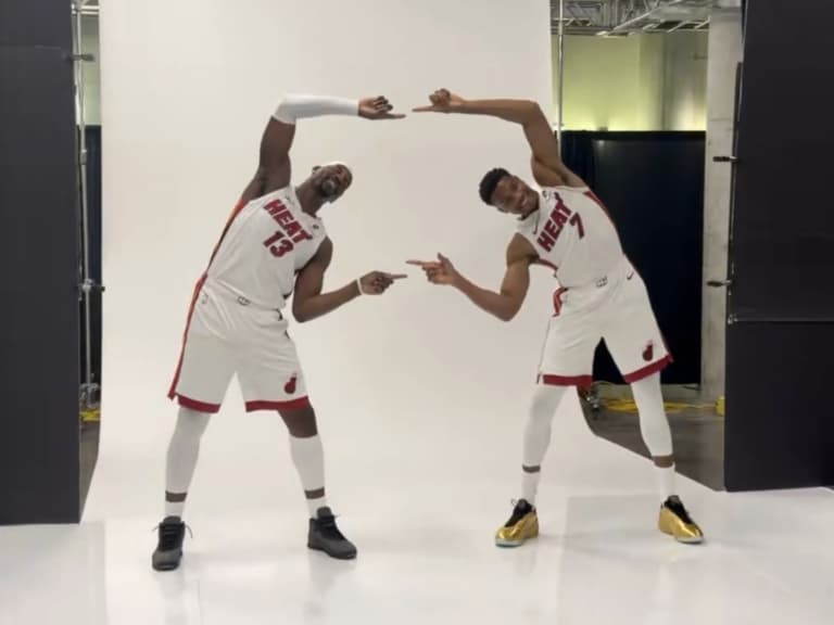 NBA / 字母哥 x Adebayo 熱火雙核心正式向亮相！媒體日直接上演《七龍珠》合體技，目標拿下總冠軍！
