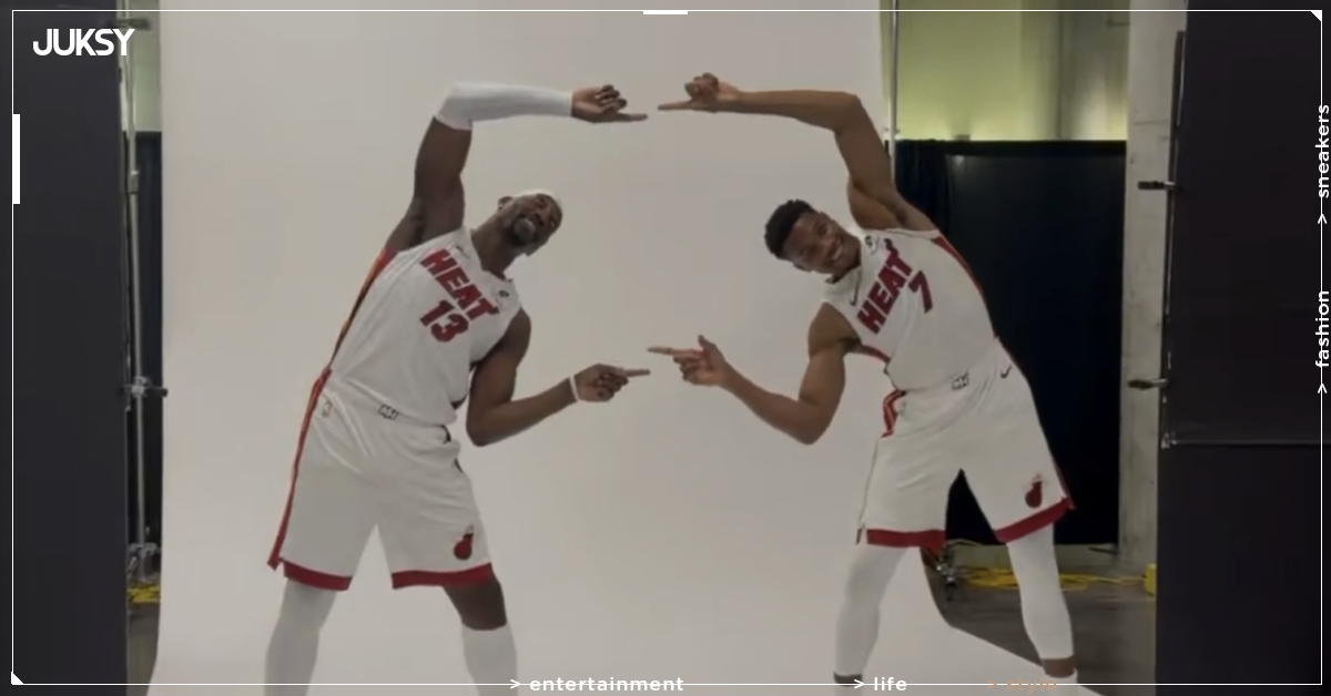 NBA / 字母哥 x Adebayo 熱火雙核心正式向亮相!媒體日直接上演《七龍珠》合體技,目標拿下總冠軍!