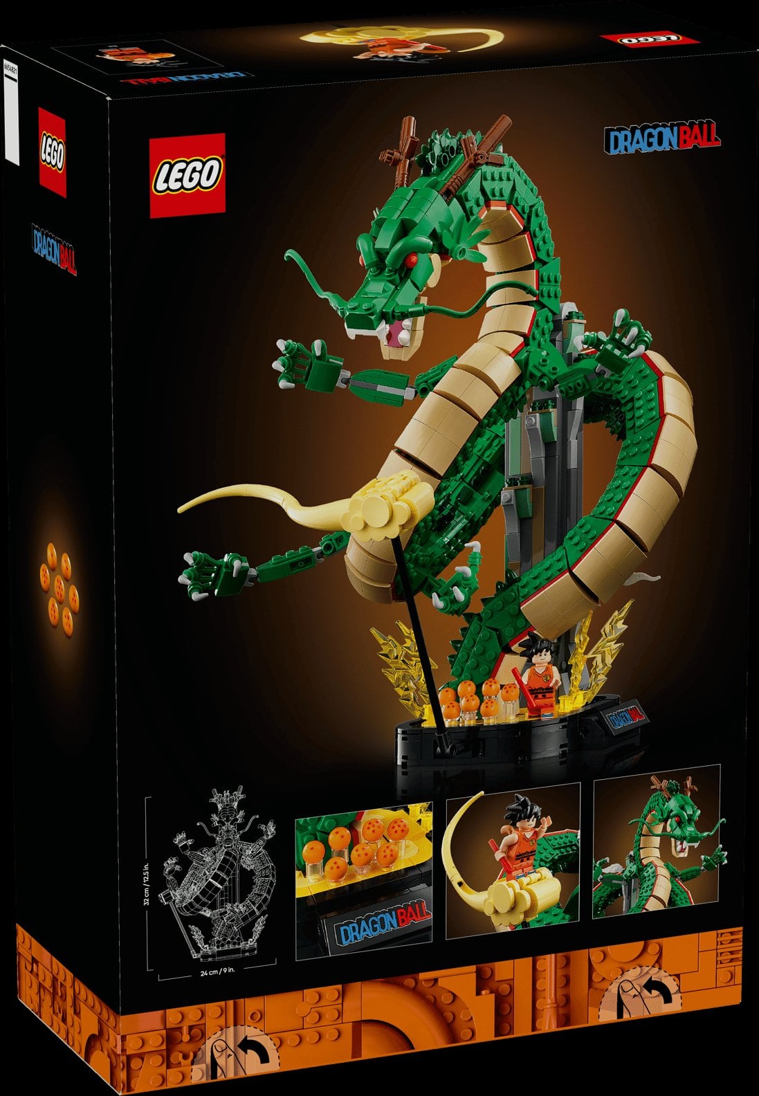 日本樂高 LEGO Group 七龍珠首彈11月4日開賣！1764片還原神龍現身，少年悟空騎筋斗雲登場