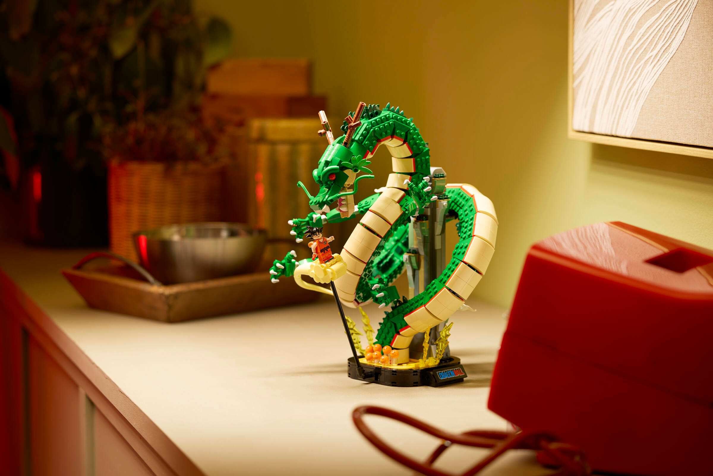 日本樂高 LEGO Group 七龍珠首彈11月4日開賣！1764片還原神龍現身，少年悟空騎筋斗雲登場