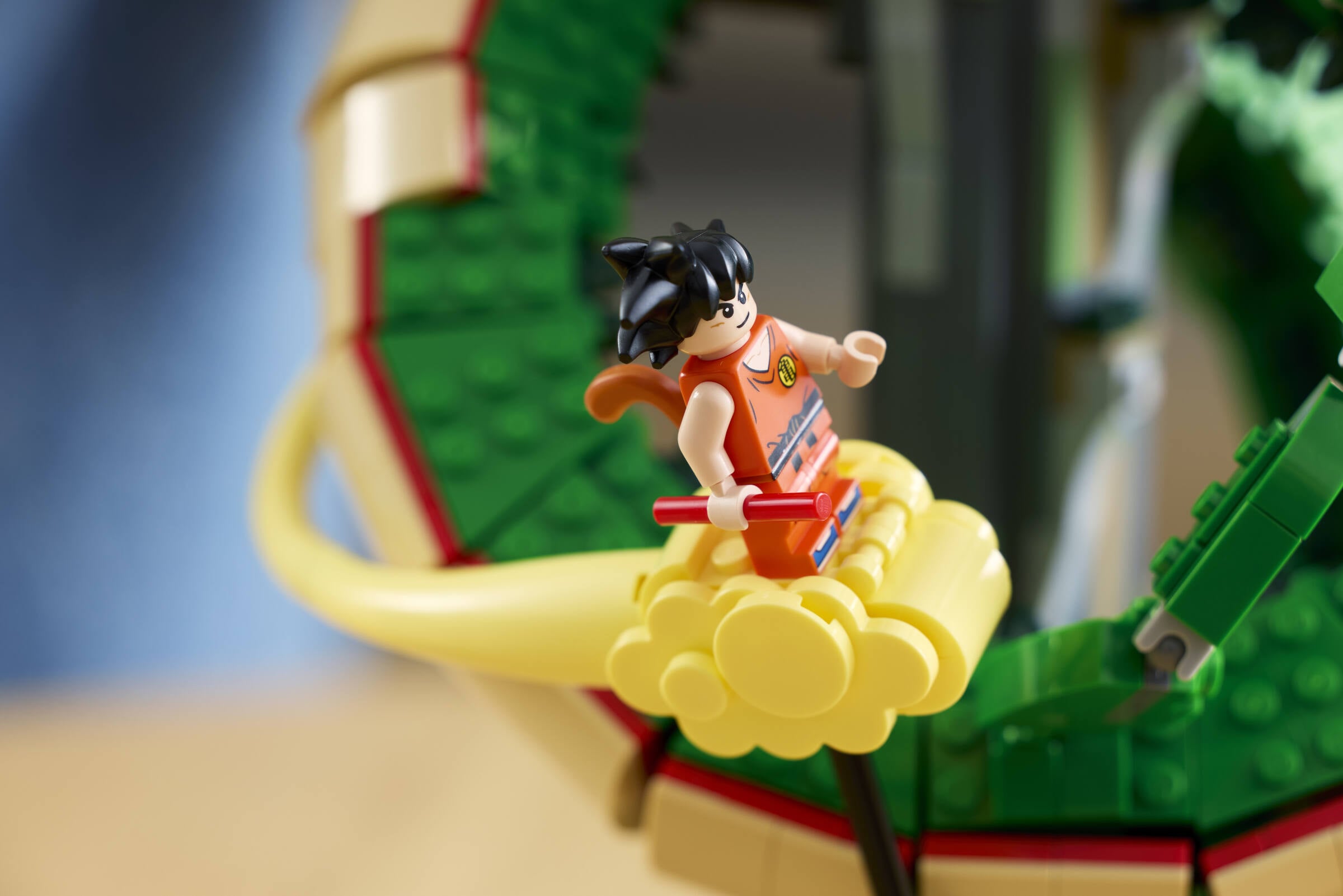日本樂高 LEGO Group 七龍珠首彈11月4日開賣！1764片還原神龍現身，少年悟空騎筋斗雲登場