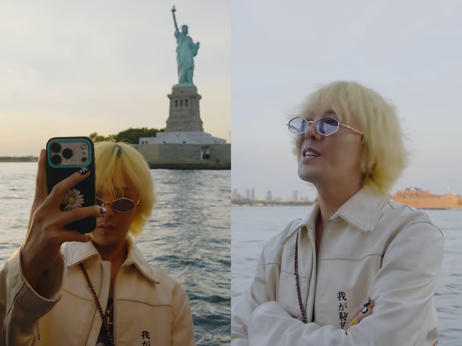 BIGBANG  GD YT 影片曝光紐約演唱會幕後！看自由女神像突喊：「把我的自由還給我」惹粉絲心疼！