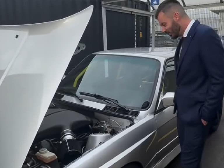 布加迪 Bugatti CEO 馬特里馬克 Mate Rimac 圓夢！客製 V10 引擎 BMW E30 改裝車曝光！