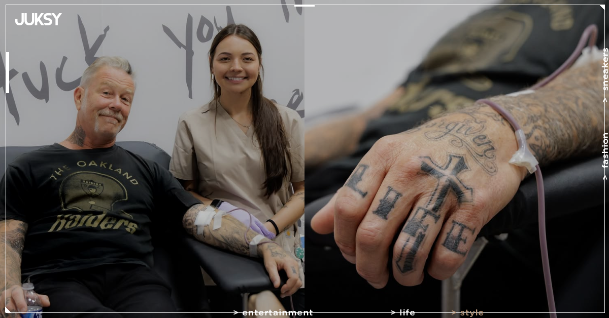金屬製品 Metallica 詹姆斯·海特菲爾德 James Hetfield 新髮型曝光!拉斯維加斯駐場前逛龐克博物館還捐血