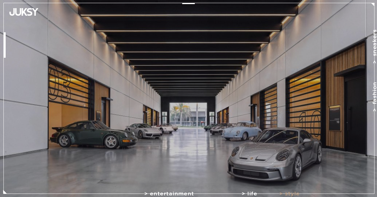 美國保時捷 Porsche Design Concours 汽車公寓曝光!22間車庫工作室、水療會所與24小時保全一次看