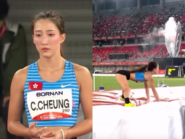 亞運／香港跳高女選手張靜嵐超絲滑的比賽畫面掀熱議！今年 26 歲、身高 170 公分一篇認識！