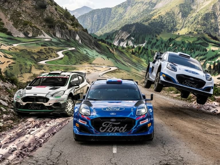 福特 Ford 宣布2028年重返WRC！Fiesta 先打頭陣、2029年全新賽車接棒 時程與背景一次看