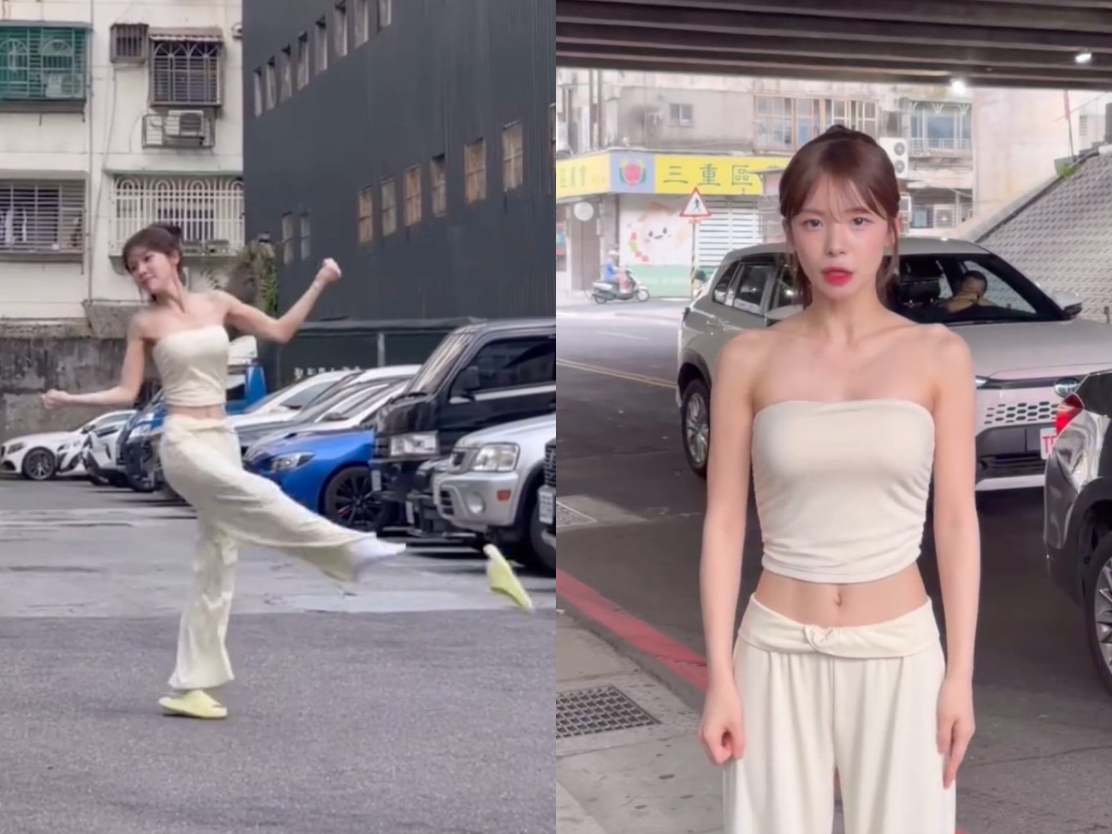 李多慧身高 164 挑戰安徽花鼓燈閃身步！一腳踢飛拖鞋網友笑翻：「她變這樣在座都有責任！」