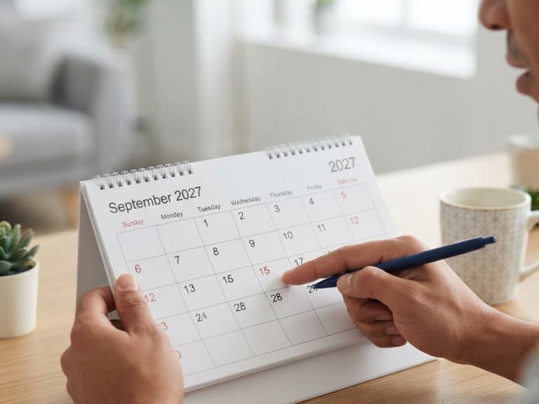 2027行事曆曝光！中秋9/15、教師節9/28都沒連假 網友哀號：好好享受最後機會