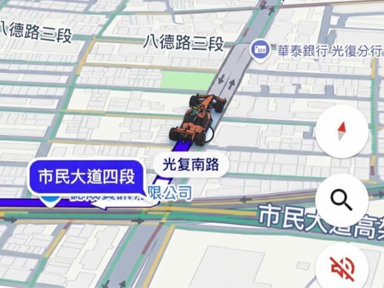 Google Map 麥拉倫圖示怎麼換？F1 賽車設定、操作教學一次看！