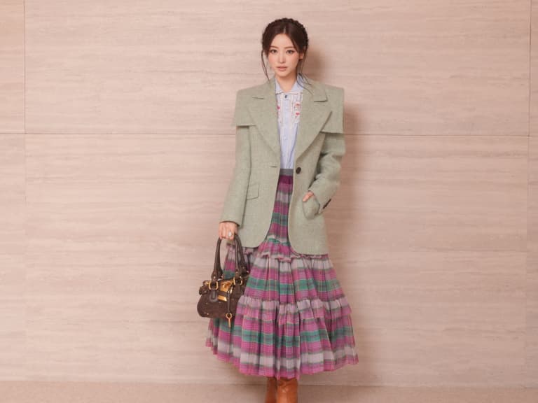 MEOVV Anna 田中杏奈身高 164 亮相 Chloé 巴黎時裝週大秀！絕美造型化身迪士尼公主！