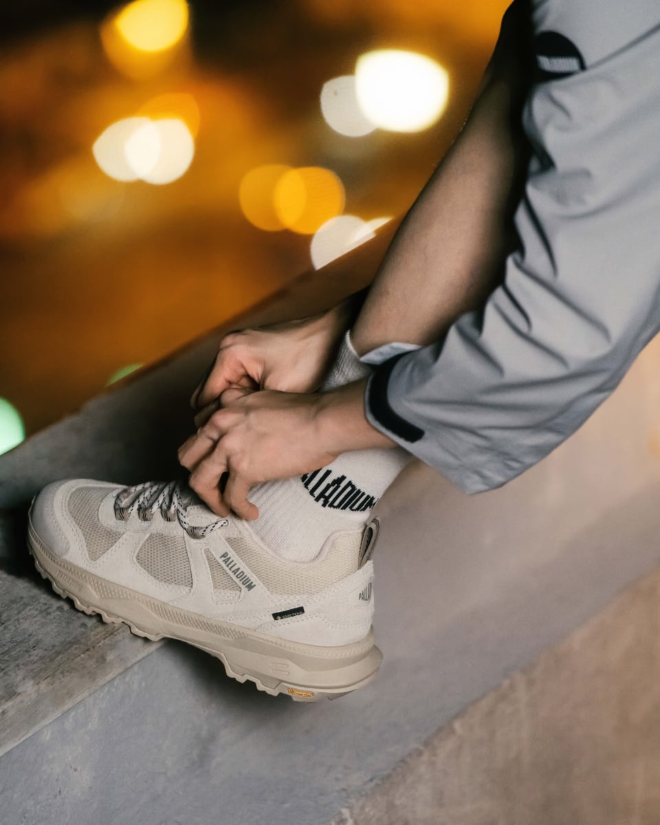PALLADIUM x GORE-TEX®第二彈防水鞋OFFLITE EVO MIX GTX發表!林予晞接主持新任務搶先上腳!