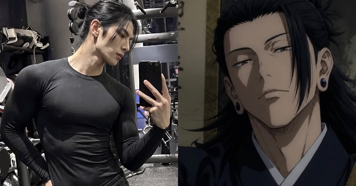Threads 長髮肌肉男帥到像爆紅!網友一看驚呆:「根本超像夏油傑!」