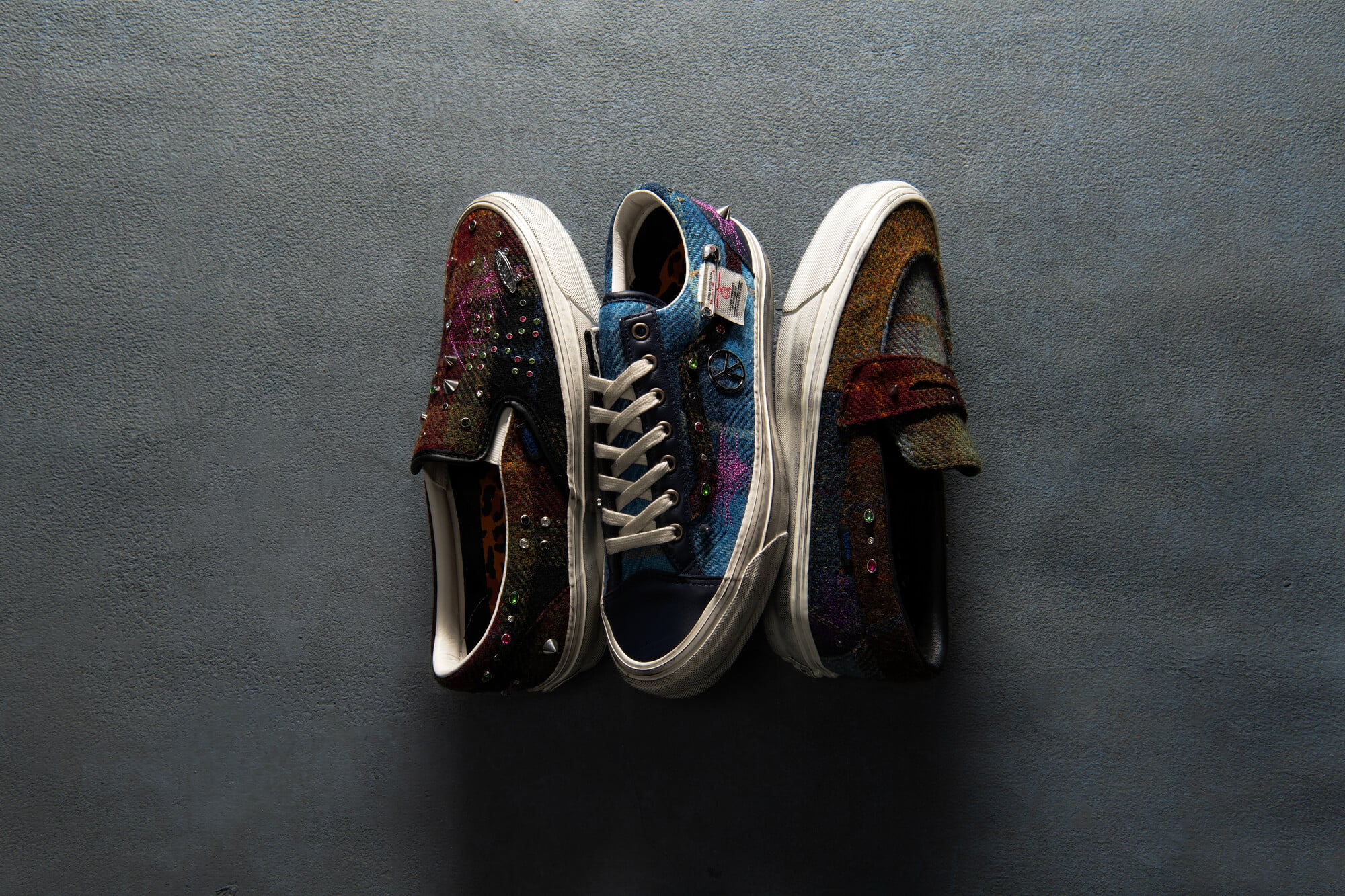 Vans × Harris Tweed® 聯名鞋狂了!蘇格蘭傳統工藝遇上龐克精神,3 款鞋型、豹紋鞋墊超叛逆!
