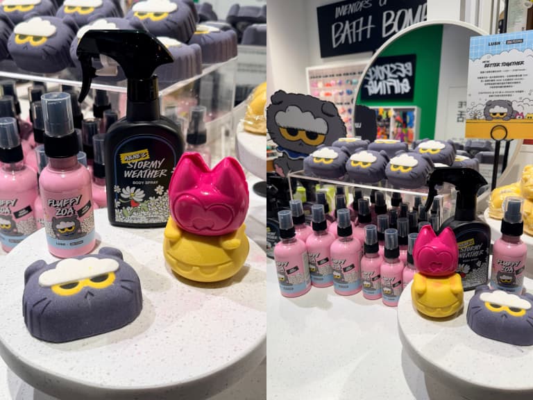 LUSH 攜手 GD 權志龍愛貓 ZO&FRIENDS 推出聯名商品！汽泡彈、免沖洗護髮噴霧、沐浴組合⋯品項一次看！