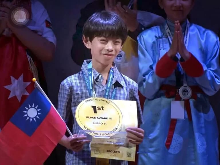 新北學生張楷逸奪 HIPPO 國際英語奧林匹克世界冠軍！8 萬名選手中登頂全球第一！