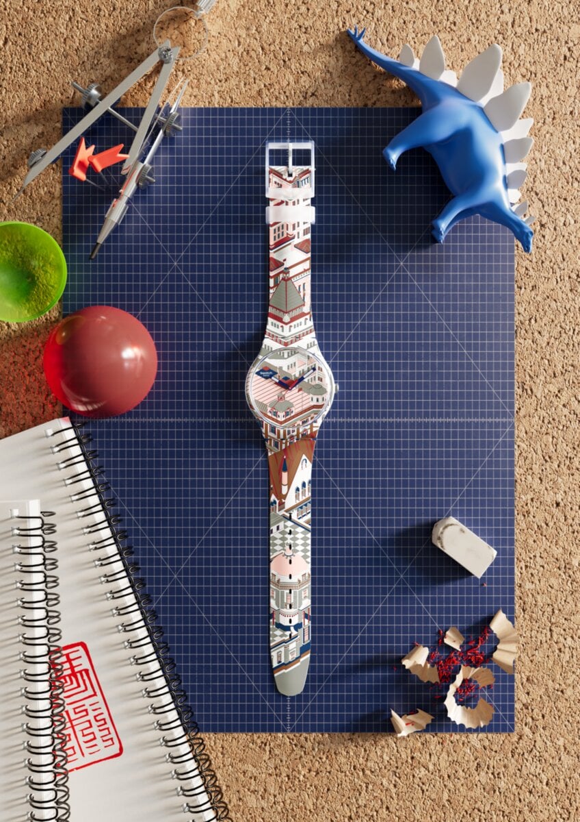 Swatch Art Peace Hotel 成立 15 週年慶祝!6 款限定腕錶 9 月開賣,網友驚呼:根本藝術品戴手上!