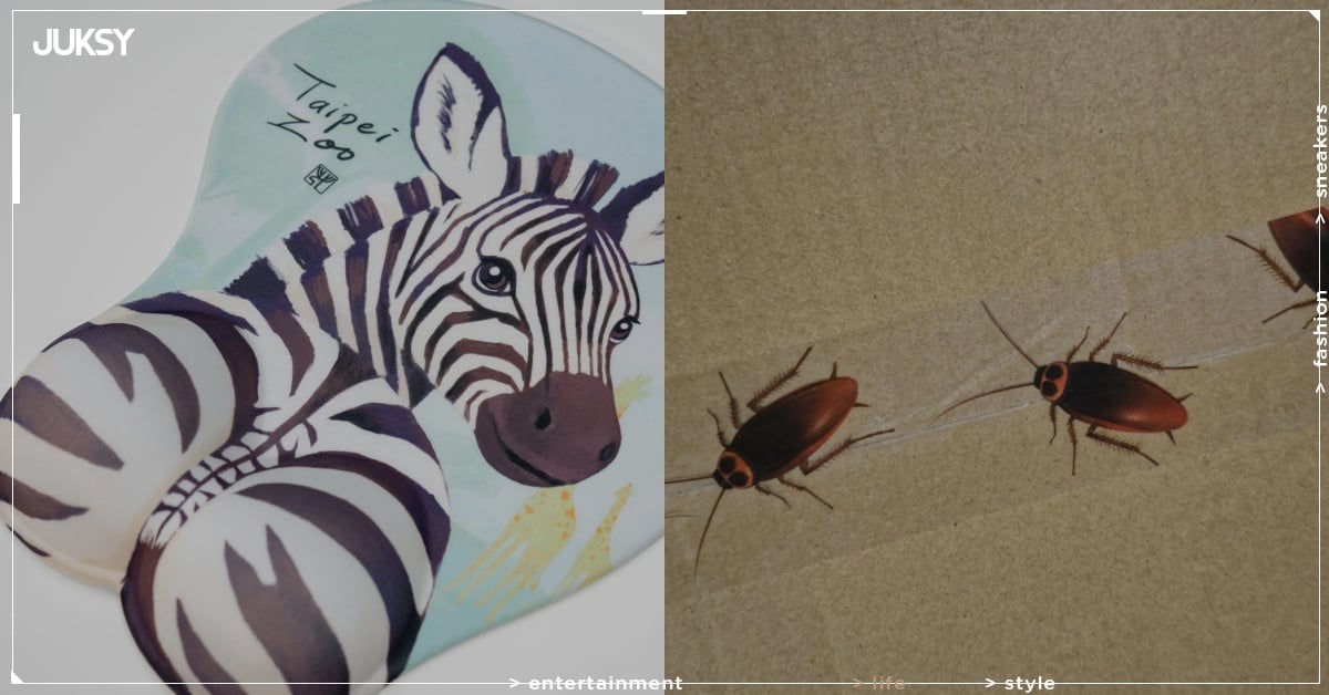 木柵動物園紀念品店竟賣蟑螂膠帶！網笑：「怎麼有如此反社會的商品！」