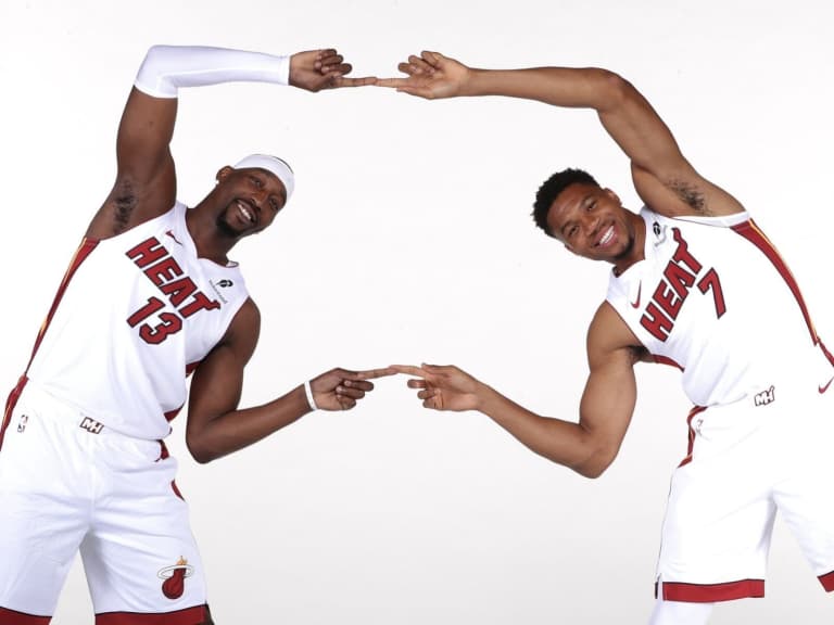 NBA/字母哥 Giannis Antetokounmpo 直言慶幸不用再防 Bam Adebayo!昔日死敵變熱火搭檔,訓練營就開始互撞!