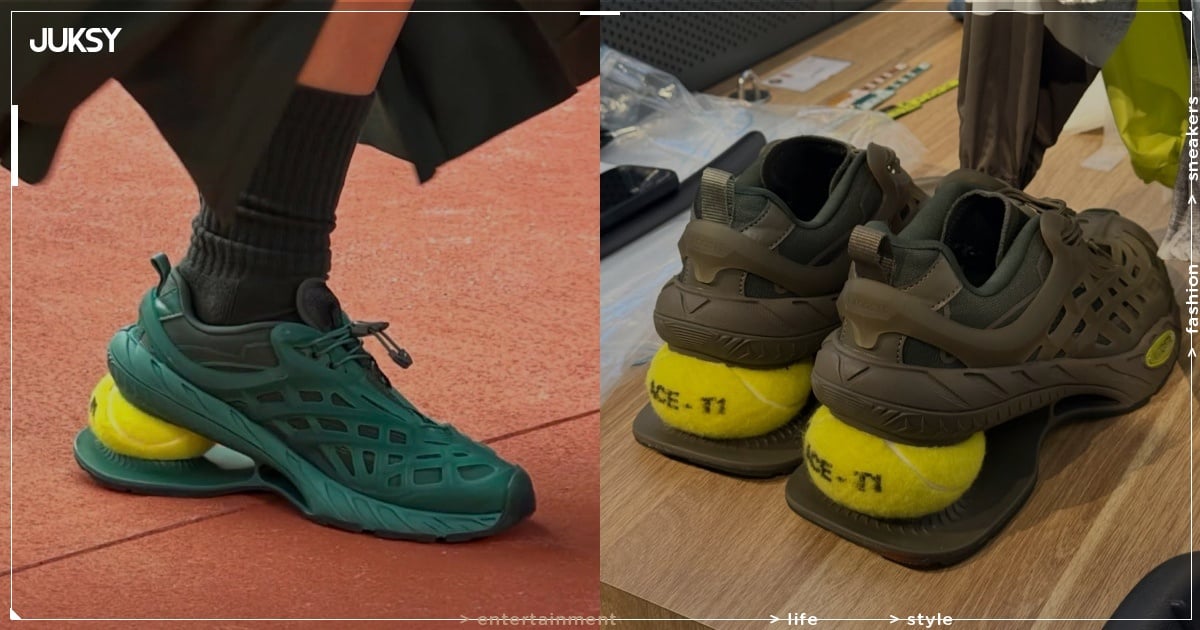 Lacoste 真的把網球嵌入鞋跟了!最狂改造高跟鞋 2027 春夏系列率先曝光!