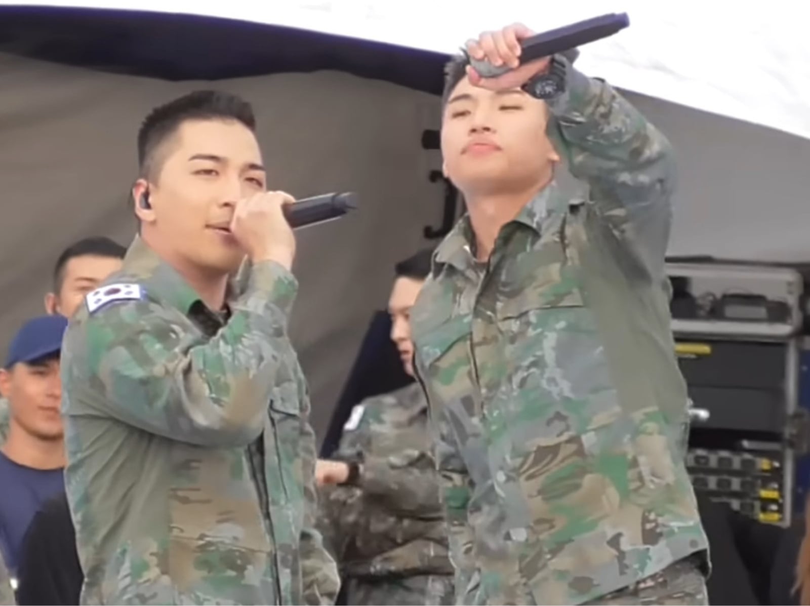 BIGBANG 太陽、大聲軍中演出影片再爆紅！3024 萬次觀看，網狂讚：「同梯的根本上上籤！」