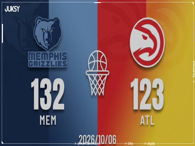 [2026/10/06 灰熊 @ 老鷹 熱身賽] 灰熊客場逆襲 落後11分後以132比123力克老鷹