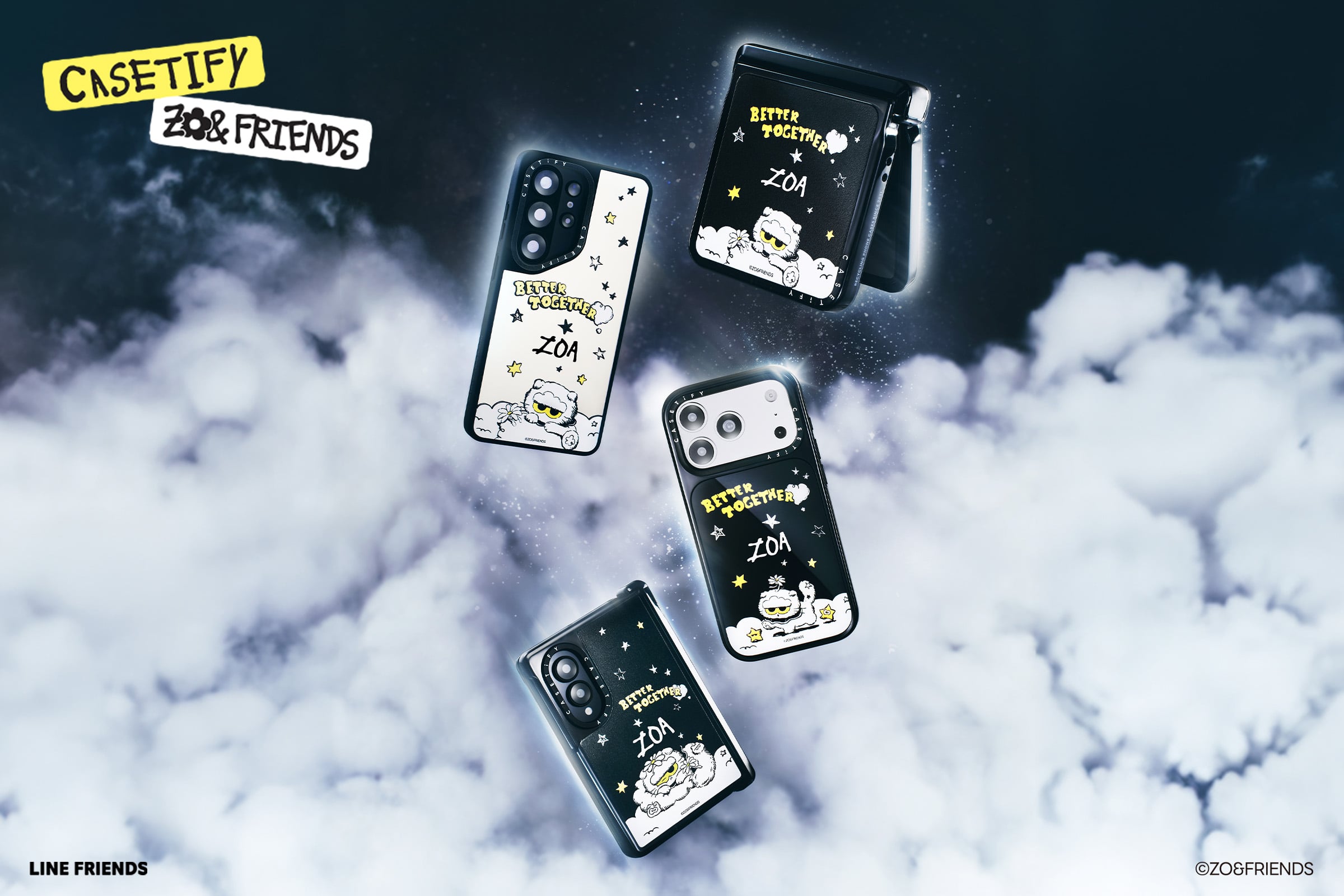 G-DRAGON「ZO&FRIENDS」再度聯手 CASETiFY!ZOA 化身超萌絨毛手機殼,DREAMLAND 系列正式登場!