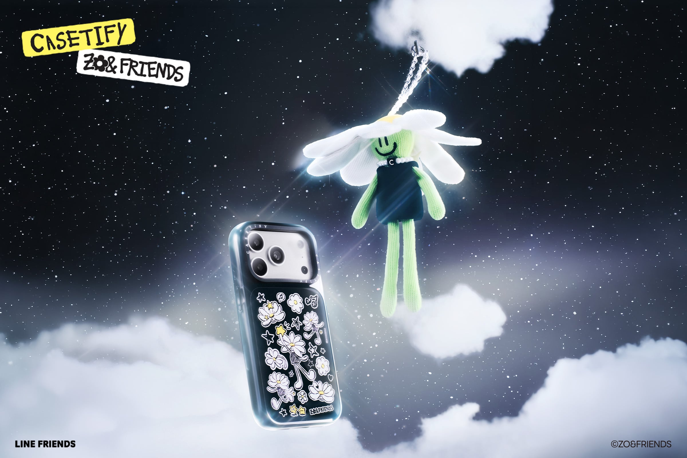 G-DRAGON「ZO&FRIENDS」再度聯手 CASETiFY!ZOA 化身超萌絨毛手機殼,DREAMLAND 系列正式登場!
